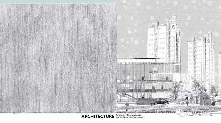 建筑设计表达系列：彩色线稿图的套路_30