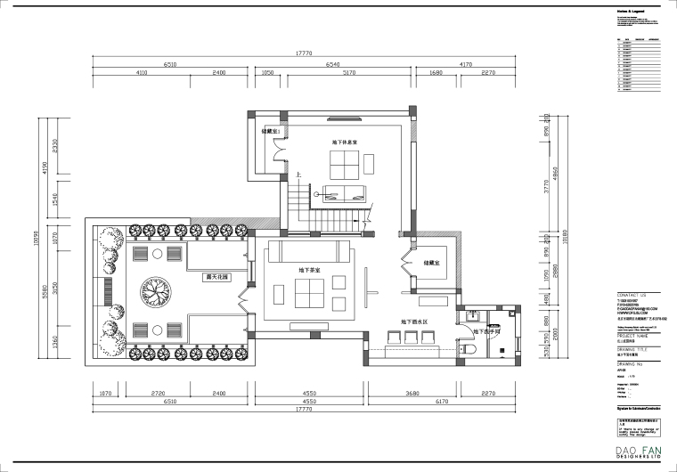 2013中式家装效果图资料下载-[保定]红山庄园新中式别墅设计施工图（附效果图）