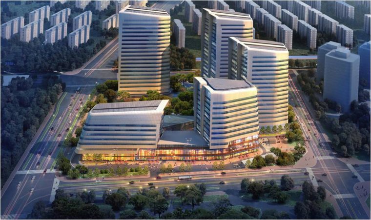100米高商业综合体资料下载-[上海]新华街道商办综合体项目总承包工程技术标（完整）