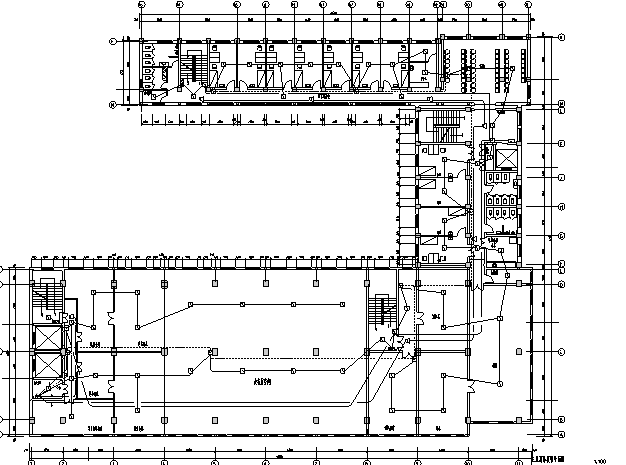 一类医疗建筑消防图纸_4