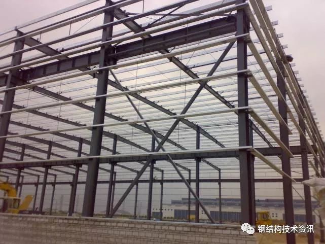 [分享]单层钢结构工业厂房柱间支撑设计(设计关键)