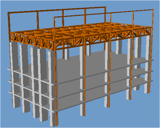 钢桁架屋面资料下载-[QC成果]提高屋面钢桁架吊装准确定位率