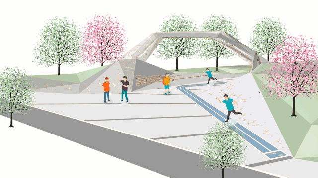 城市公共交往空间设计资料下载-破茧成蝶 | 给空间设计来一场游戏