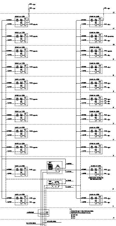 北京高层厂房图纸（强电、弱电、消防）-综合布线系统图