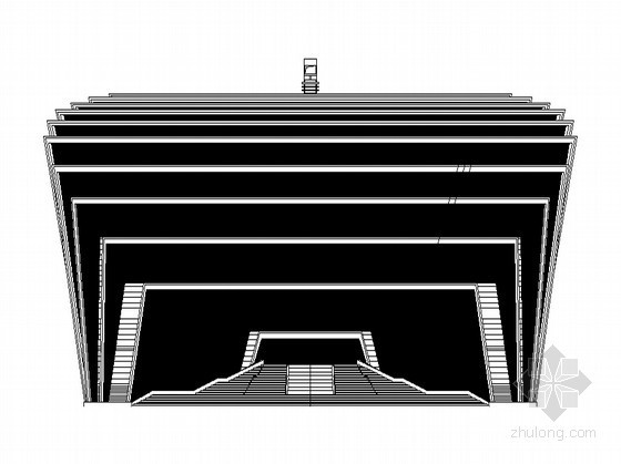 温州大剧院CAD资料下载-[温州]某大型剧院建筑设计施工图