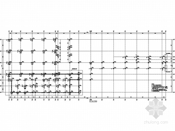 钢结构施工图27米资料下载-[广东]框架结构食堂与钢结构体育馆结构施工图