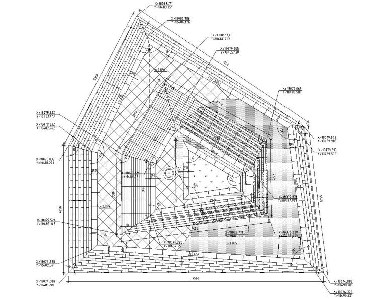 景观园林树平面素材资料下载-​树池水景设计详图——知名景观公司景观