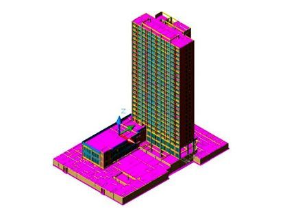 阳台栏板剖面资料下载-BIM在PC建筑中的应用