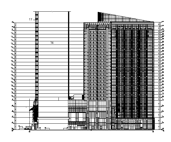 全专业办公楼施工图资料下载-[广东]知名地产超高层住宅及商业建筑施工图（含全专业）