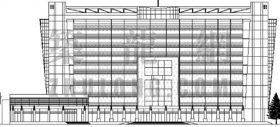 高层办公综合楼建筑设计资料下载-某高层办公综合楼设计方案