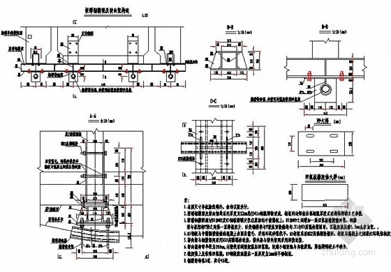 [辽宁] 20米T梁大桥体外预应力加固设计图纸- 