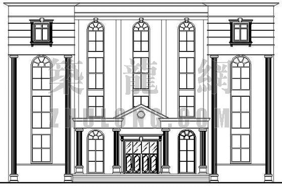 土建试验室设计方案资料下载-某勘探队办公楼建筑设计方案（1）