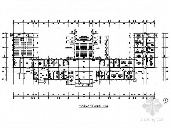 院楼工程施工图纸资料下载-[云南]省级设计院工程现代办公楼室内装修施工图