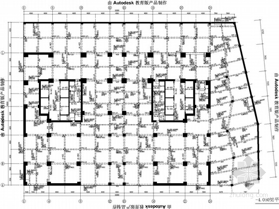 旧房改造项目方案资料下载-[贵州]危旧房、棚户区改造项目B类带转换层框剪结构施工图