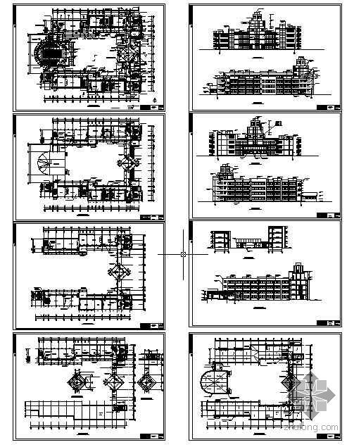 [北京大兴区]某镇中学实验楼建筑施工图-3