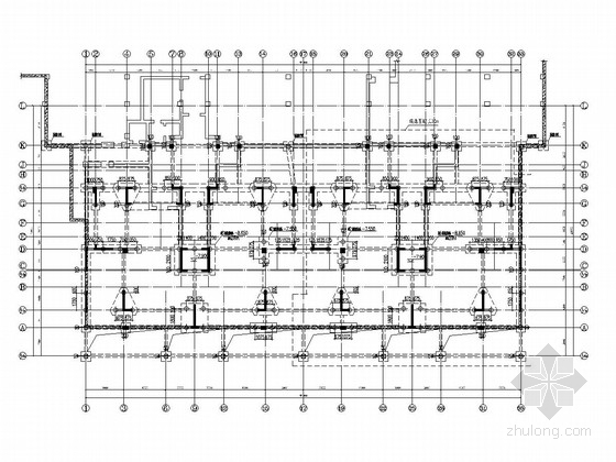 剪力墙车库施工图资料下载-地下二层剪力墙结构车库结构施工图