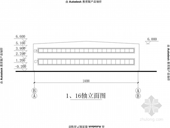 厂房结施建施图资料下载-24mx90m门式刚架厂房结构施工图(含建施)