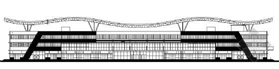 汽车站施工图幕墙资料下载-汽车站建筑设计图