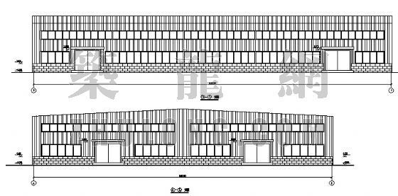 重庆轻钢结构公司资料下载-重庆某耐火材料公司轻钢结构工程方案图