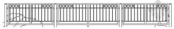 室外铺装详细做法资料下载-围墙栏杆详细做法