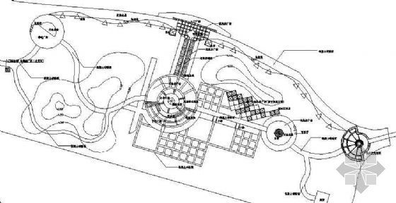 小区游园景观施工图资料下载-某小区游园全套施工图