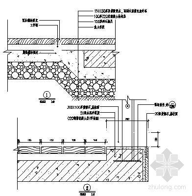 景观设计施工图节点详图-2
