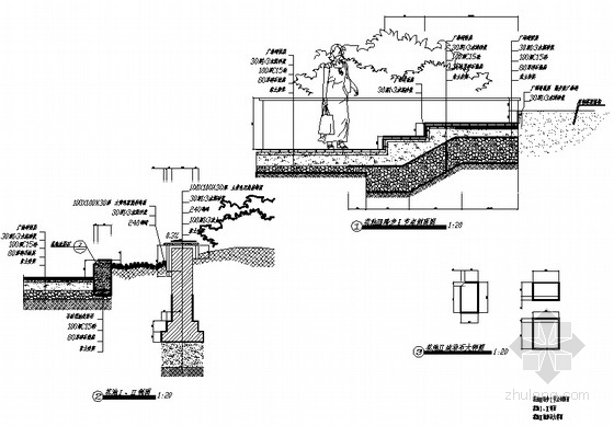 小广场景观规划设计全套施工图- 