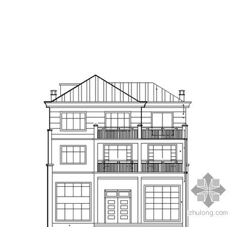 自建房防水资料下载-某三层自家用房建筑设计施工图