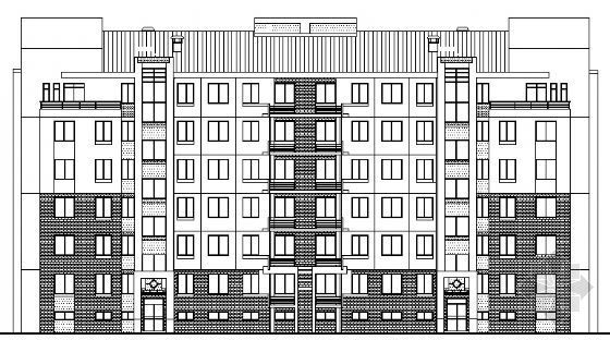 26层住宅楼建筑施工图纸资料下载-某6层住宅楼建筑施工图