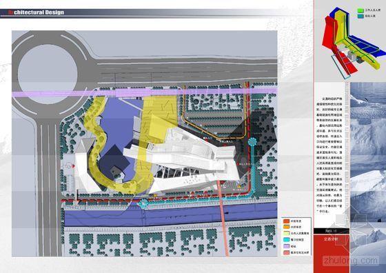 [吉林省]某中心大厦规划建筑方案文本（含效果图）-13交通分析