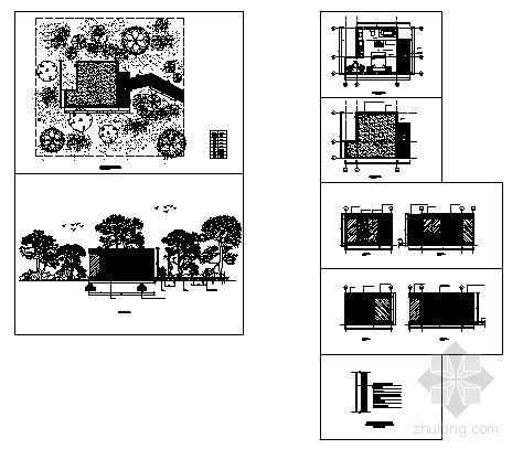 森林公园小木屋施工图-2