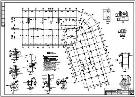 公寓建筑结构图资料下载-浙江宁波某公寓楼建筑结构图