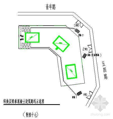 重庆市冬季施工方案资料下载-重庆某工程转换层施工方案