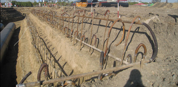 无砂大孔混凝土管井降水工程