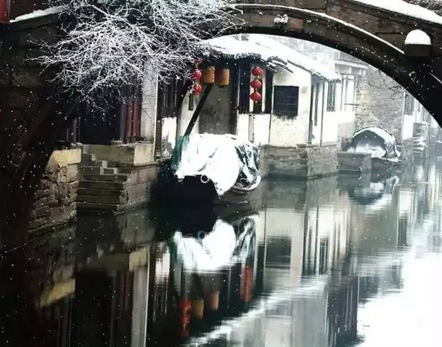 中国最美十大古镇下雪了，美到令人心醉_11