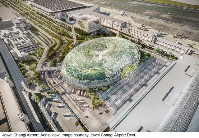 新加坡jewel樟宜机场探索滑梯资料下载-耗资85亿！全球“最好玩”的机场——星耀樟宜