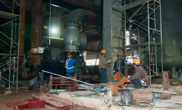 空调管道架空资料下载-采暖架空管道施工组织设计