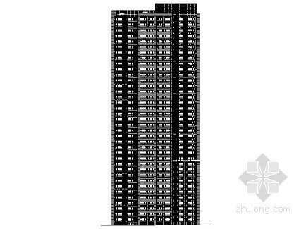 校区旧建筑改造资料下载-[辽宁]某大学旧校区改造工程建筑施工图（地上37层地下3层）