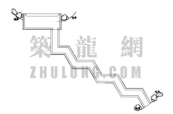 建筑工地临水施工图资料下载-曲桥、临水平台施工图