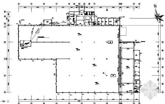 给排水室外设计图纸资料下载-某钢制所室外给排水设计图
