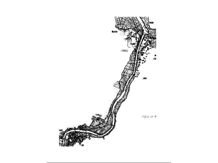 自然河道景观施工图资料下载-[浙江]县级河道景观改造施工图