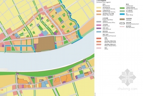 [上海]滨海生态知名地产区概念性规划设计方案文本（知名事务所）-滨海生态知名地产区概念性规划设计分析图