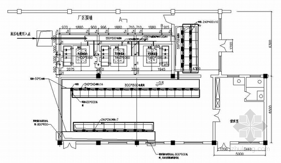 某高低压配电房电气施工图- 