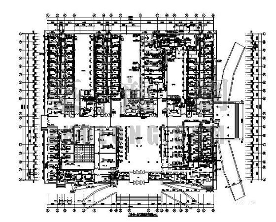 门诊楼通风空调资料下载-太原某医院门诊部空调通风施工图