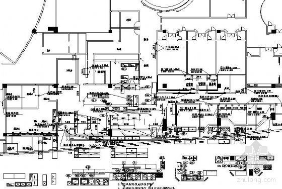 酒店厨房水电布置设备图资料下载-厨房设备配电图