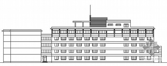 四层宾馆建施图资料下载-[岱山县]某四层宾馆建筑施工图