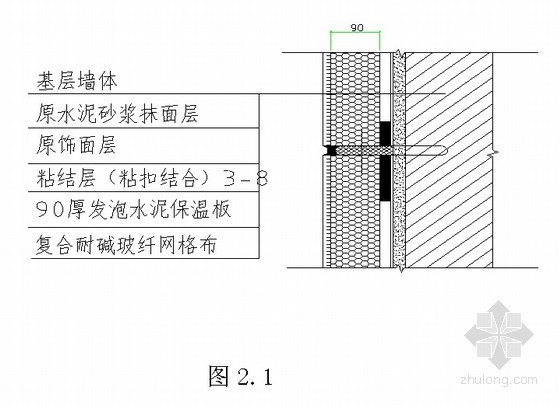 干挂水泥纤维加压板资料下载-[北京]住宅工程水泥发泡板外墙保温施工方案(节点详图)
