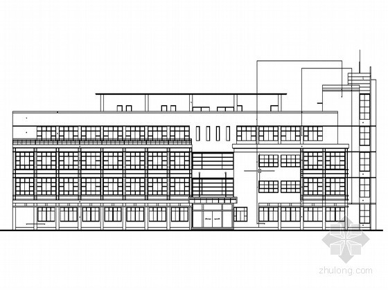 厂区设计dwg资料下载-[重庆茶园新区]某科技公司新建厂区建筑群建筑设计施工图