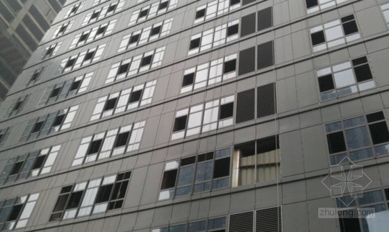 [四川]玻璃的制作工艺及其在建筑中的应用（附图）-框架支承玻璃幕墙 