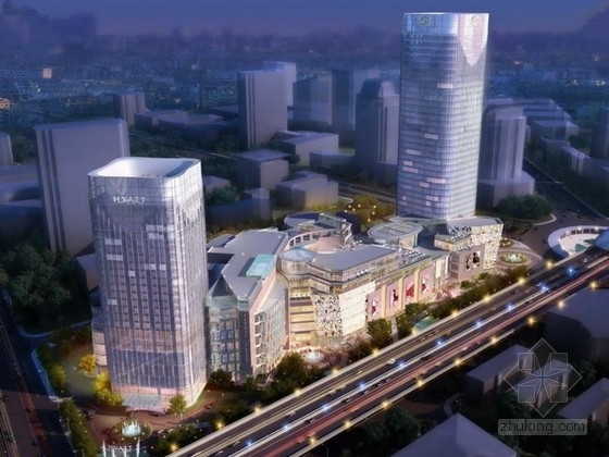 [上海]高档商业综合体建筑设计方案文本